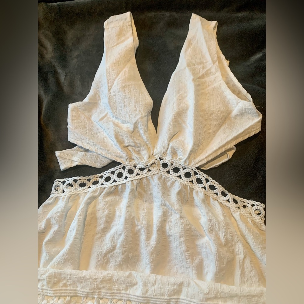White prairie dress